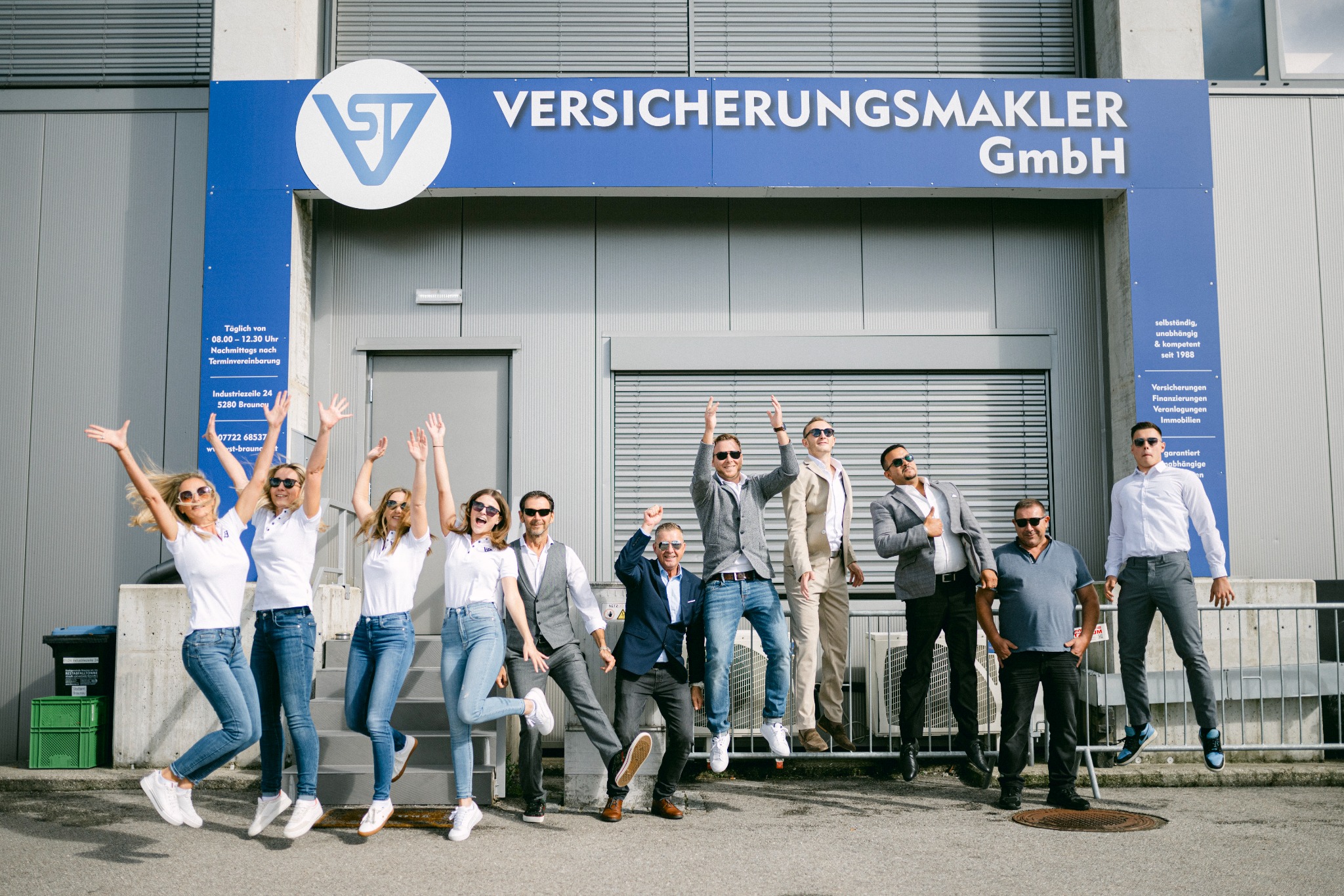 Das Team der VST Versicherungsmakler GmbH in Braunau am Inn